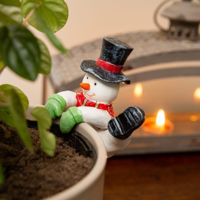 Kerst Kerstman Sneeuwpop Stand - Bonsai Garden Wall recensie en prijs