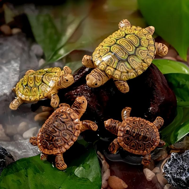 6 mini-schildpadbeelden voor a - Bonsai Garden Mini recensie en prijs